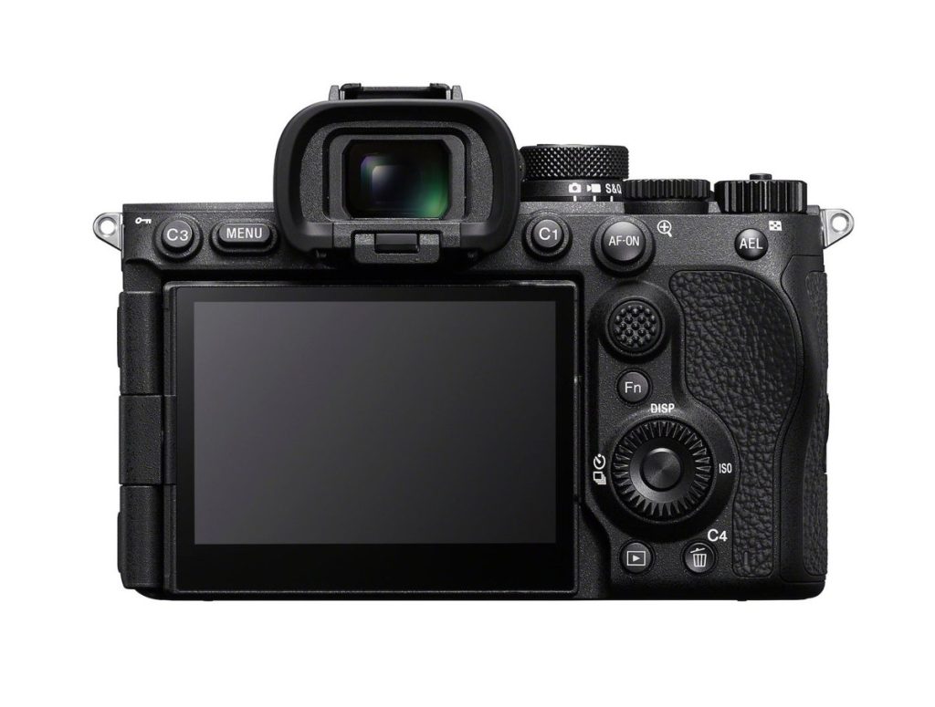 Tył Sony A7R VI: ekran, wizjer i przyciski.