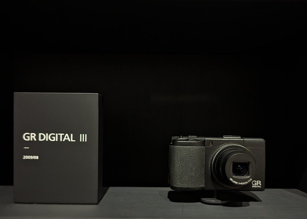 Ricoh GR Digital III na ekspozycji w Tokyo GR Space