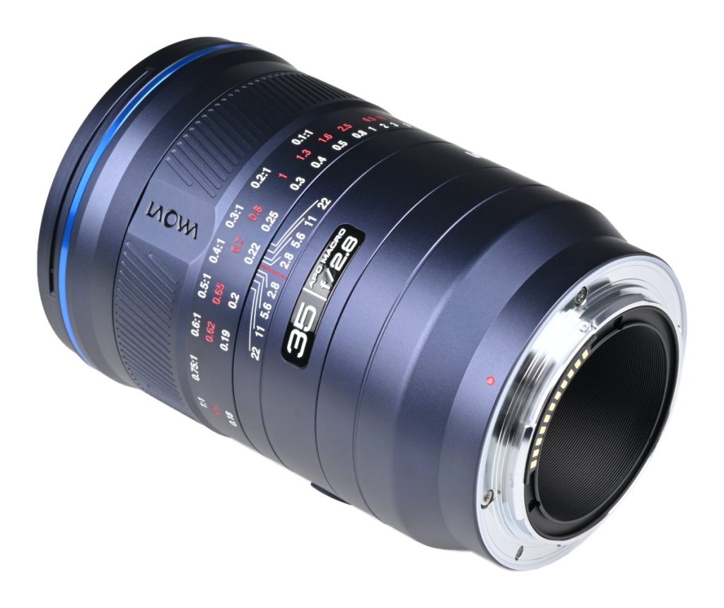 Laowa ACRIS 35 mm f/2.8 Macro w wersji do Nikon Z, widok z mocowaniem