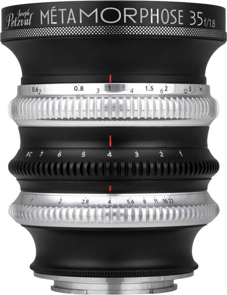 Lomography Joseph Petzval Métamorphose 35 f/1.8 – obiektyw z pierścieniami ostrości, bokeh i przysłony