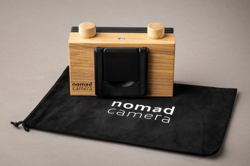 Aparat otworkowy Nomad 6×6 II z czarnym etui