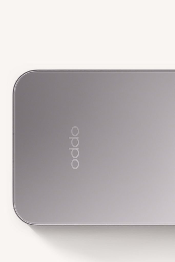Fragment obudowy OPPO Find X10 Pro Max w kolorze Titanium Grey