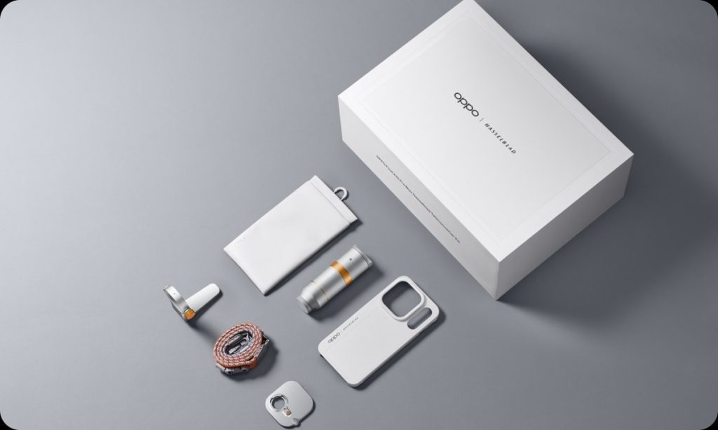 Zestaw OPPO Hasselblad z telekonwerterem, etui i paskiem do Find X10 Pro Max